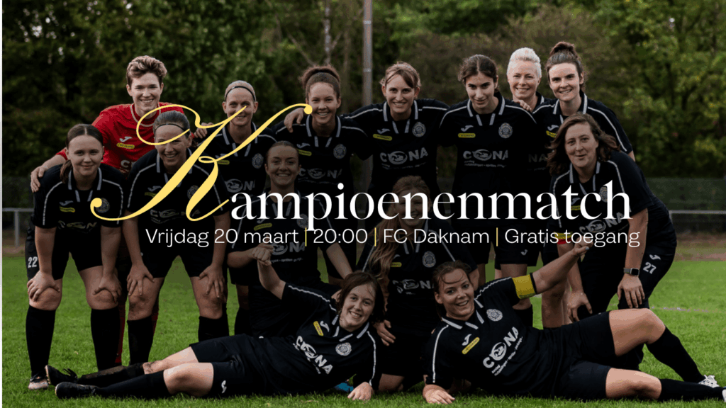 Kampioenenmatch Banner